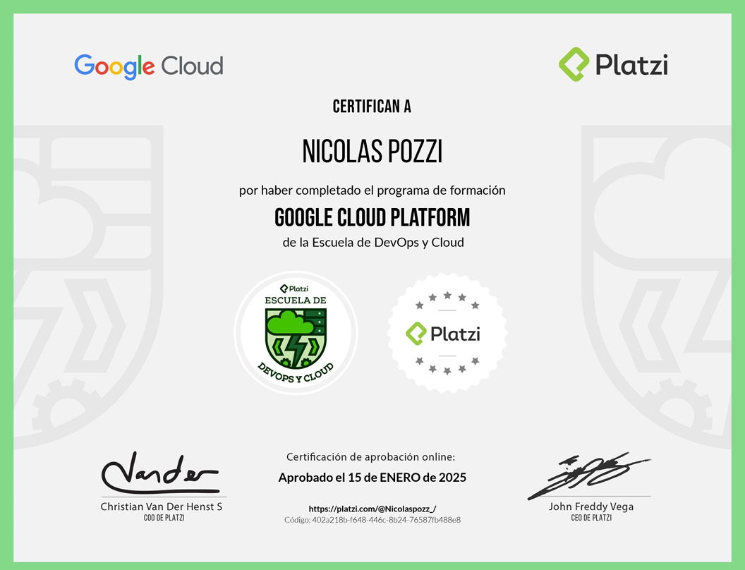 Google Cloud Certified